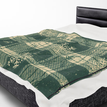 Cozy Winter Velveteen Plush Blanket