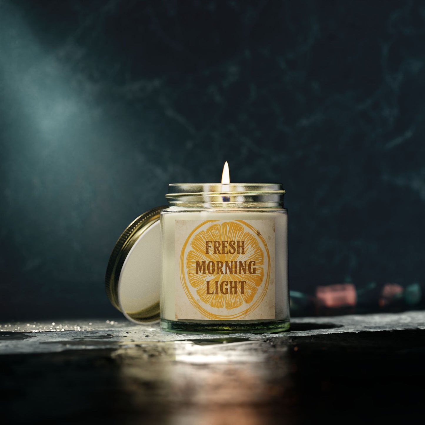 Citrus Rustic Touch Scented Candle