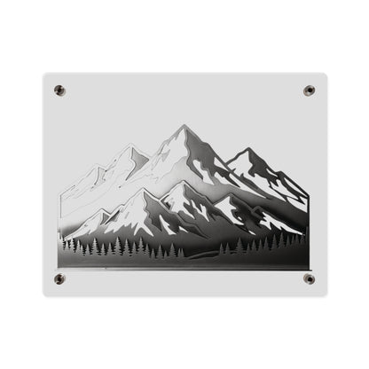 Mountain Peak Acrylic Wall Art