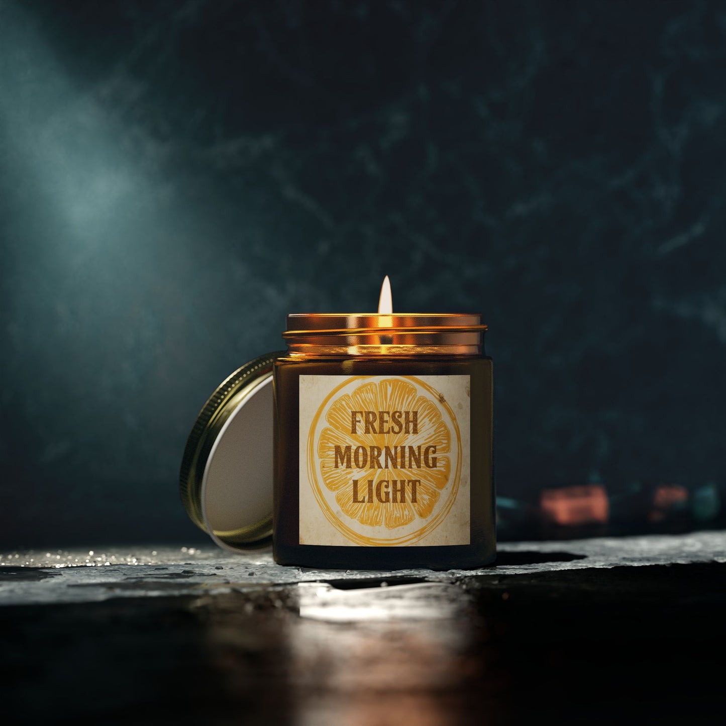 Citrus Rustic Touch Scented Candle