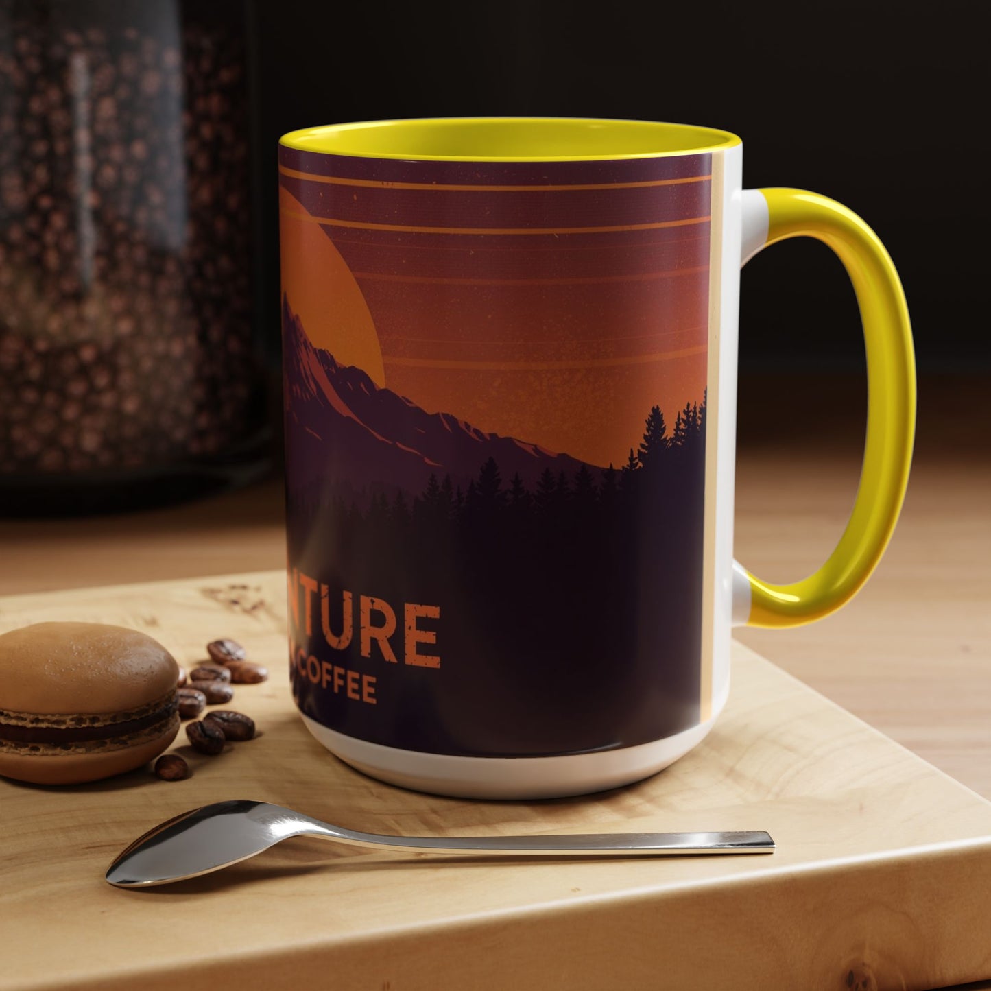 Adventure Coffee Mug - Fueled by Coffee
