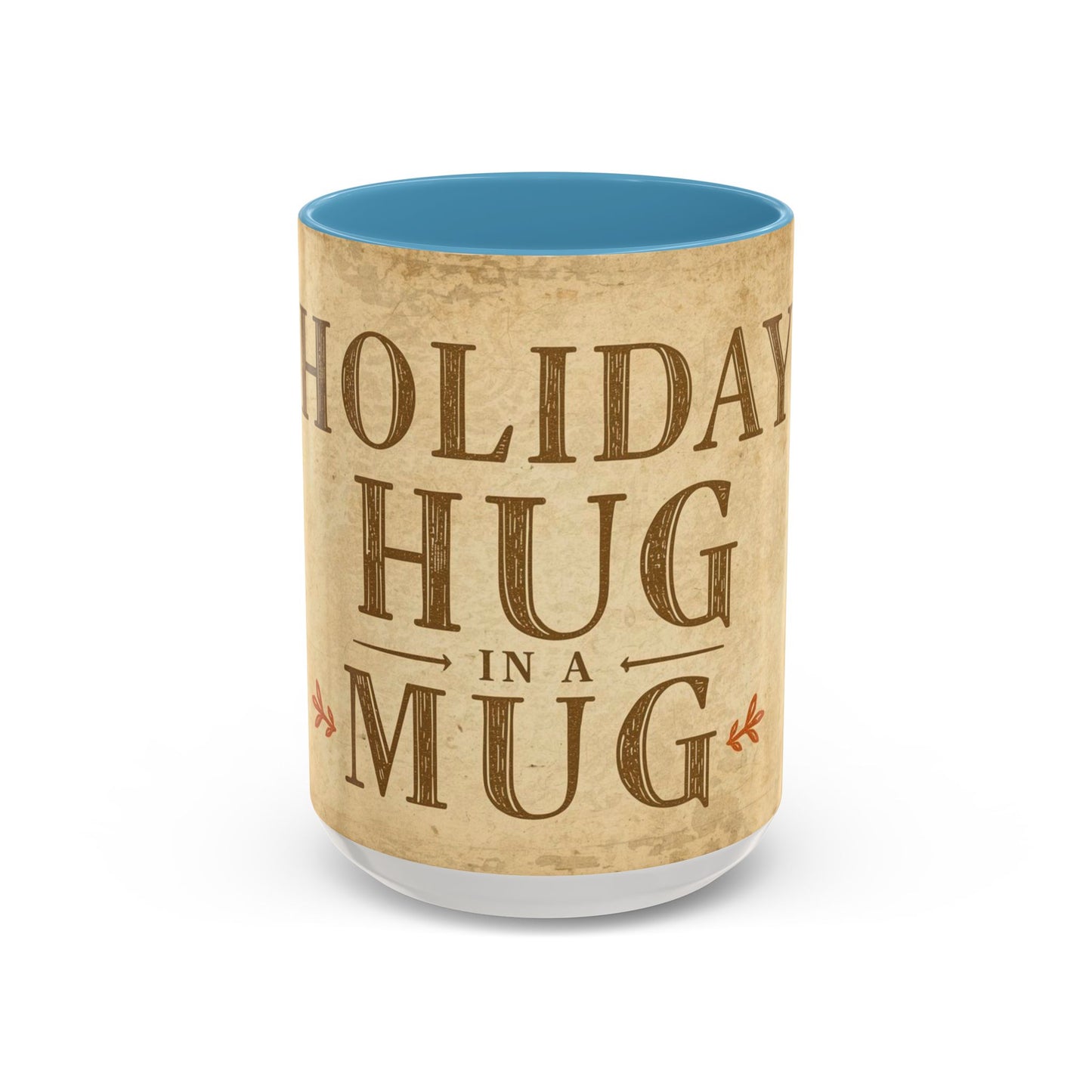 Rustic Holiday Hug Coffee Mug