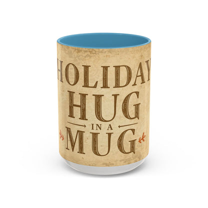 Rustic Holiday Hug Coffee Mug