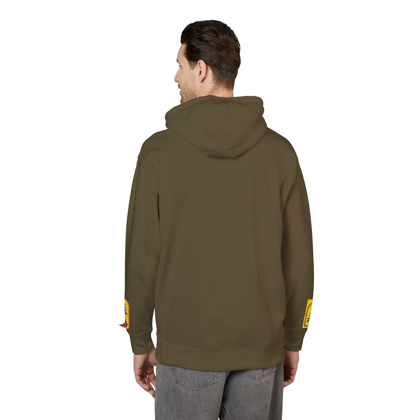 Cozy Rustic Graphic Hoodie - Unisex Fleece Pullover