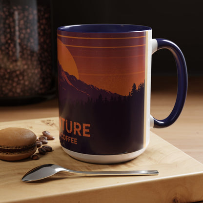 Adventure Coffee Mug - Fueled by Coffee