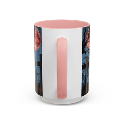Coffee Mug - Gothic Cemetery | Spooky Halloween Decor, Nightmare Gift