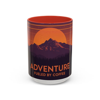 Adventure Coffee Mug - Fueled by Coffee