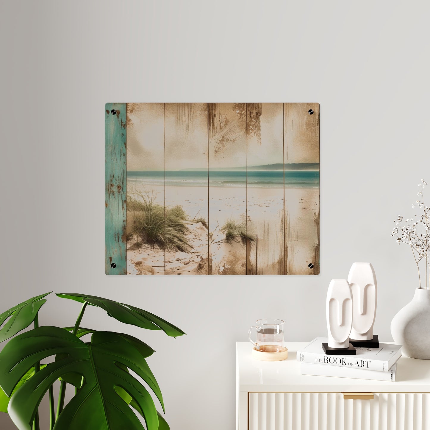Ocean Serenity Acrylic Wall Art – Coastal Home Decor Piece