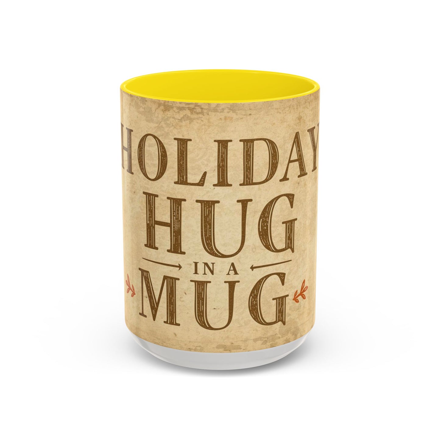 Rustic Holiday Hug Coffee Mug