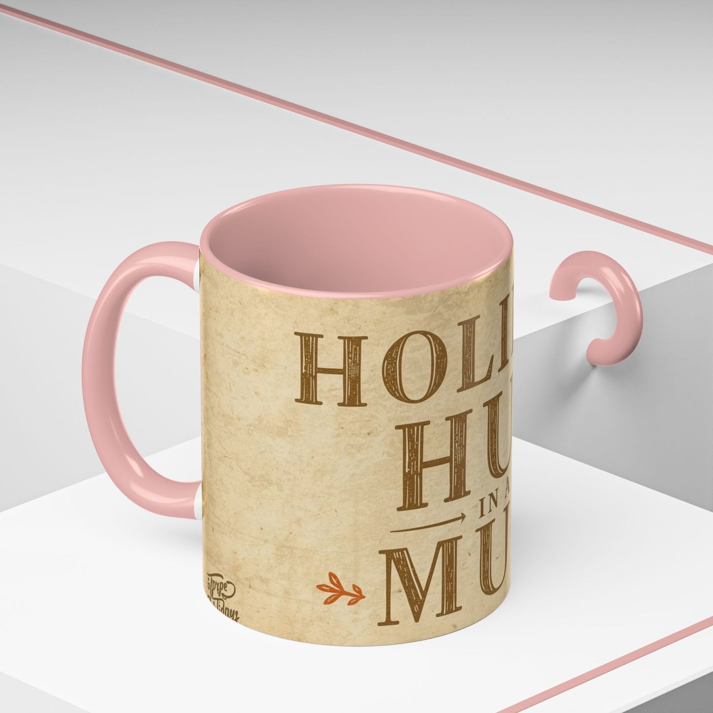 Rustic Holiday Hug Coffee Mug
