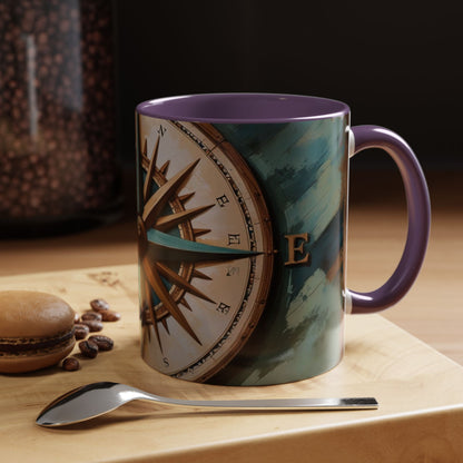 Nautical Compass Mug - Adventure Lover Gift