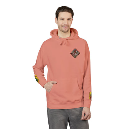 Cozy Rustic Graphic Hoodie - Unisex Fleece Pullover
