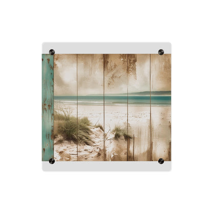 Ocean Serenity Acrylic Wall Art – Coastal Home Decor Piece