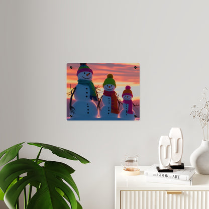 Snowman Acrylic Wall Art