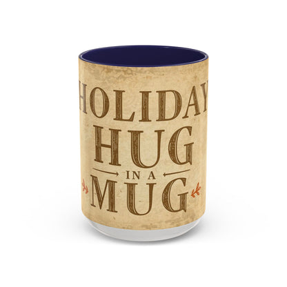 Rustic Holiday Hug Coffee Mug