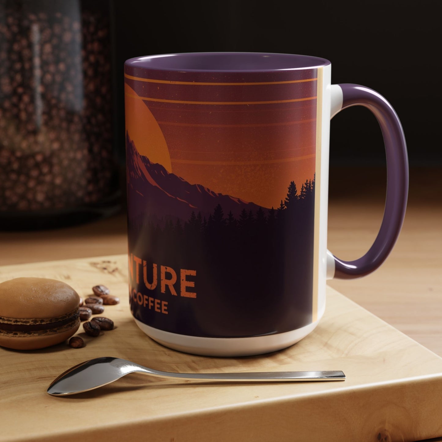 Adventure Coffee Mug - Fueled by Coffee