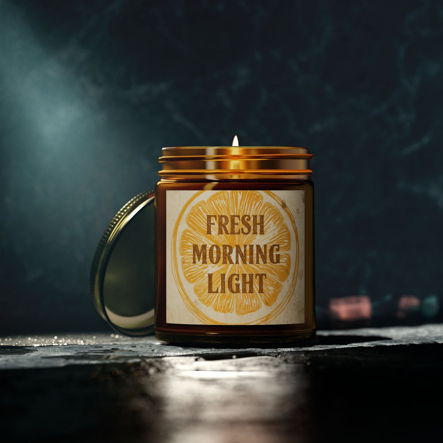Citrus Rustic Touch Scented Candle