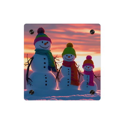 Snowman Acrylic Wall Art