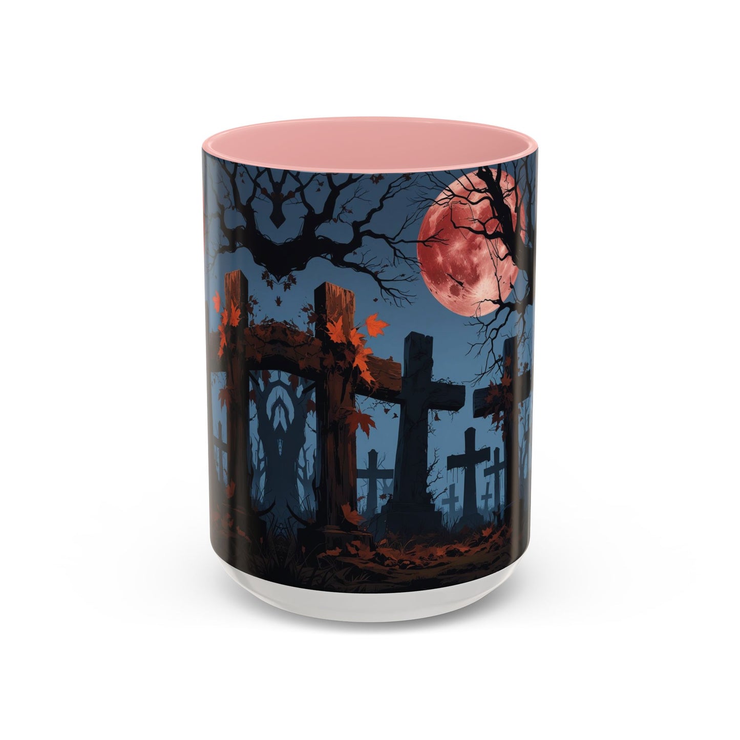 Coffee Mug - Gothic Cemetery | Spooky Halloween Decor, Nightmare Gift