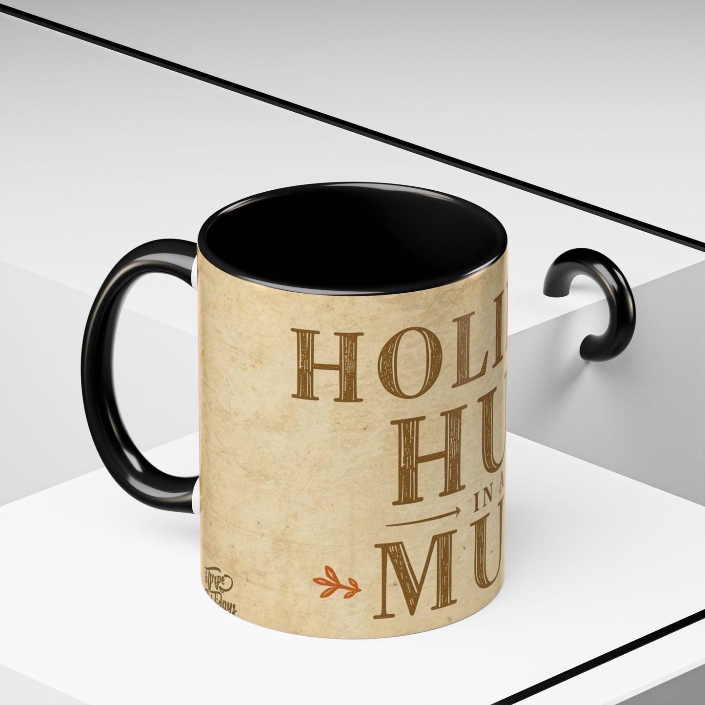 Rustic Holiday Hug Coffee Mug