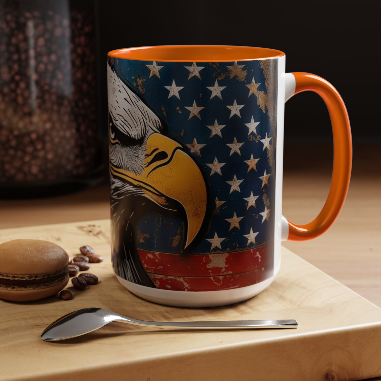 Coffee Mug Patriotic Eagle American Memorial Day Cup