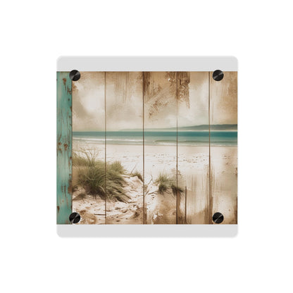 Ocean Serenity Acrylic Wall Art – Coastal Home Decor Piece