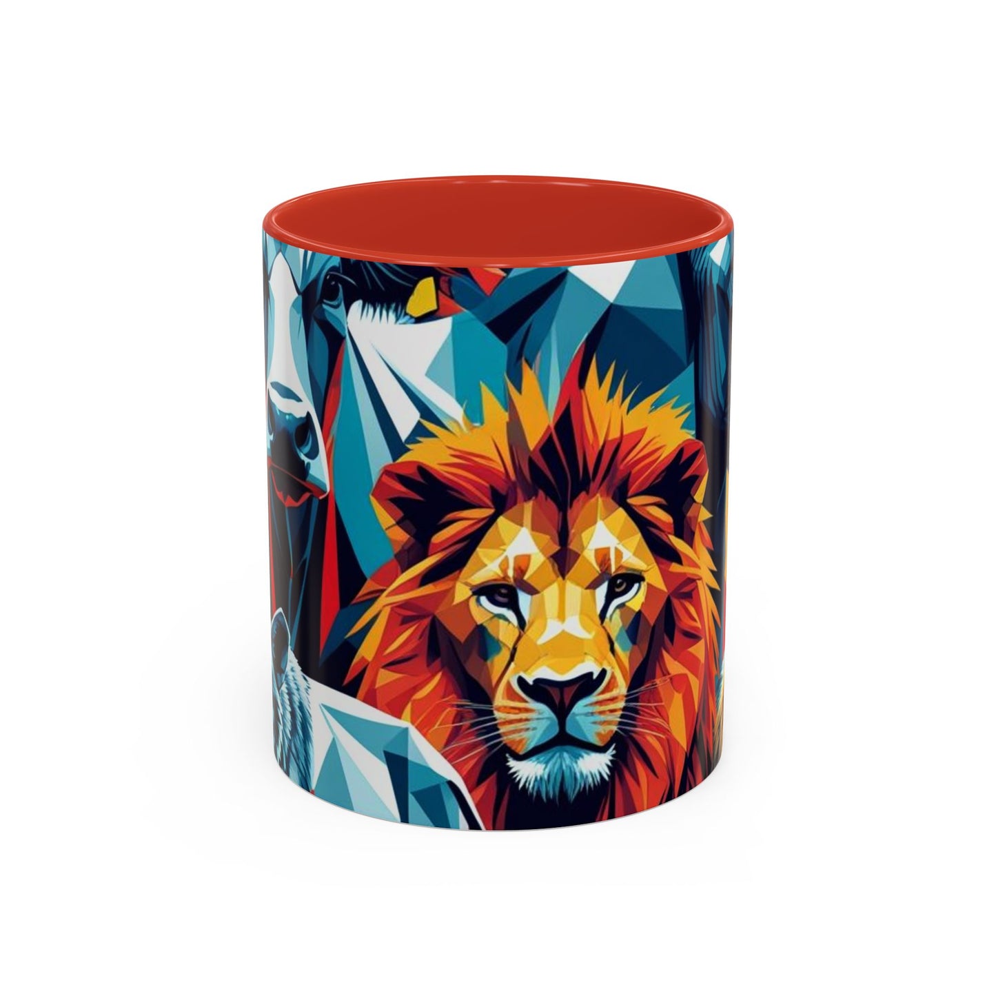 Vibrant Animal Art Coffee Mug - Bold Wildlife Design Gift