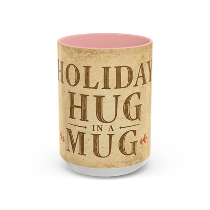 Rustic Holiday Hug Coffee Mug