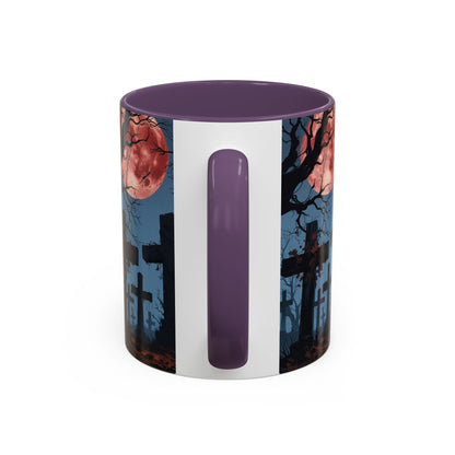 Coffee Mug - Gothic Cemetery | Spooky Halloween Decor, Nightmare Gift