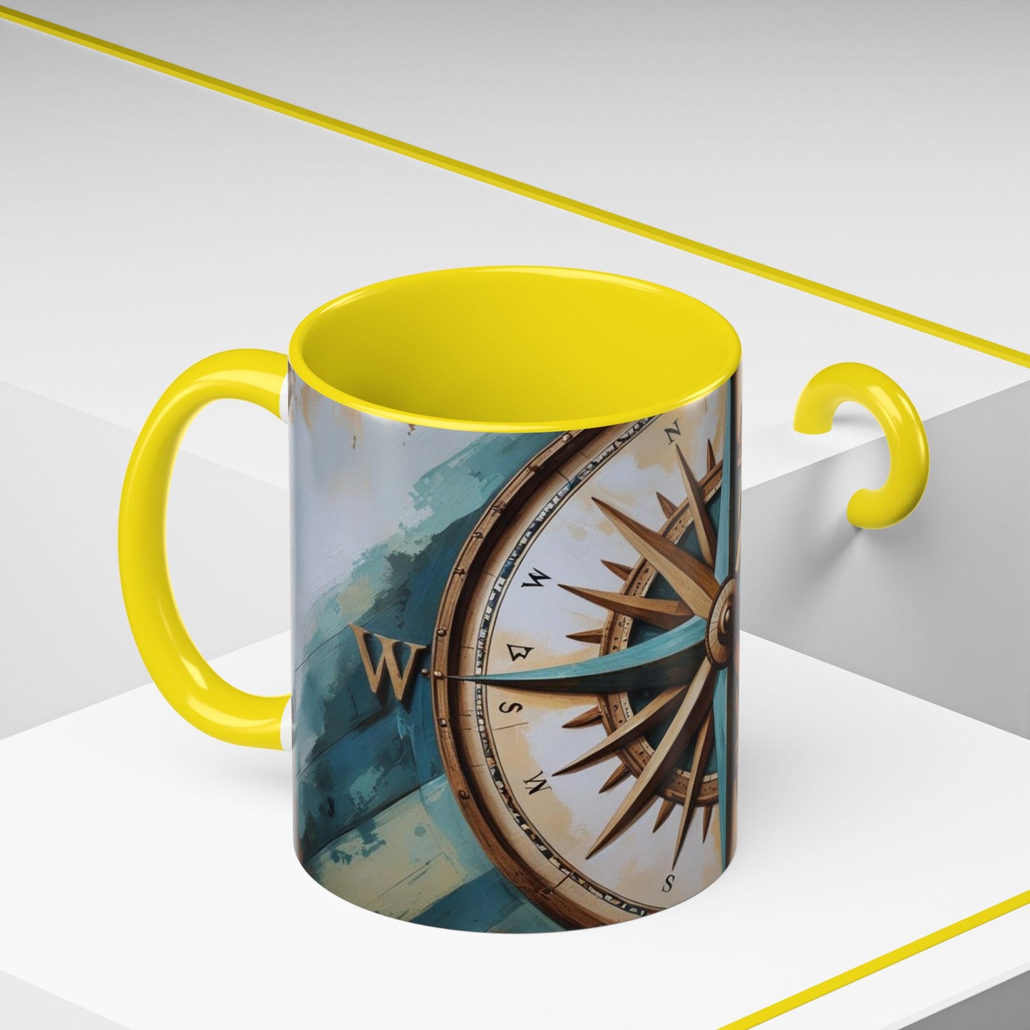 Nautical Compass Mug - Adventure Lover Gift
