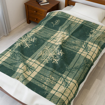 Cozy Winter Velveteen Plush Blanket