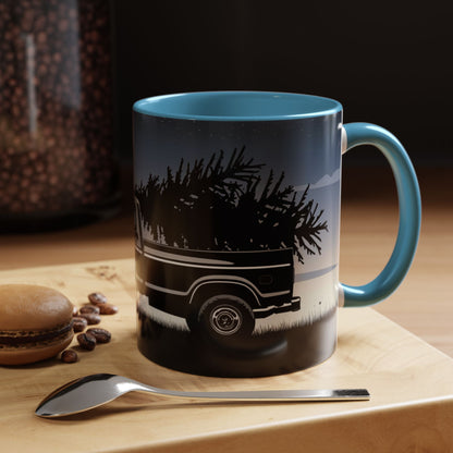Coffee Mug - Rustic Pickup Truck Vintage Nature Lover Camping Cup