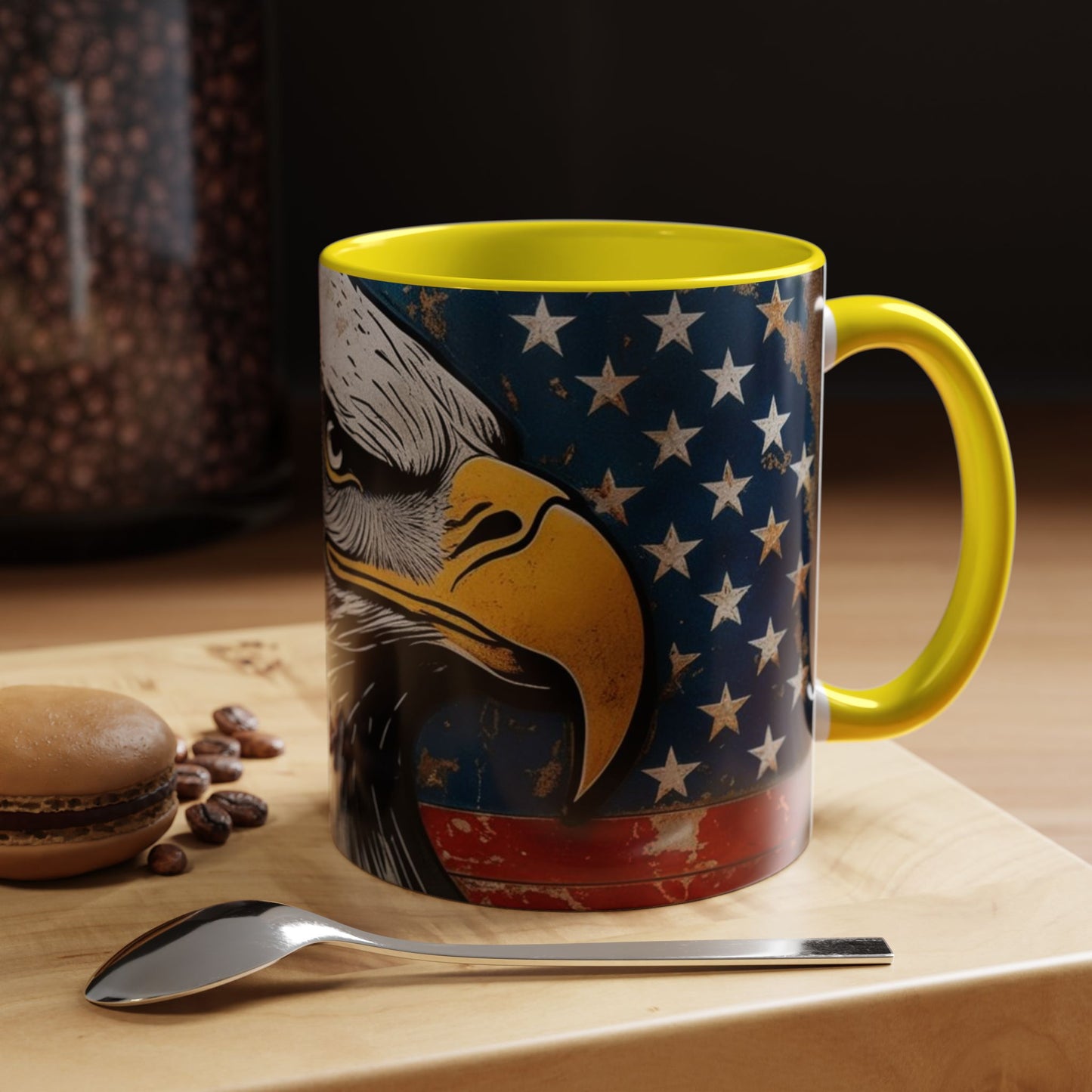 Coffee Mug Patriotic Eagle American Memorial Day Cup