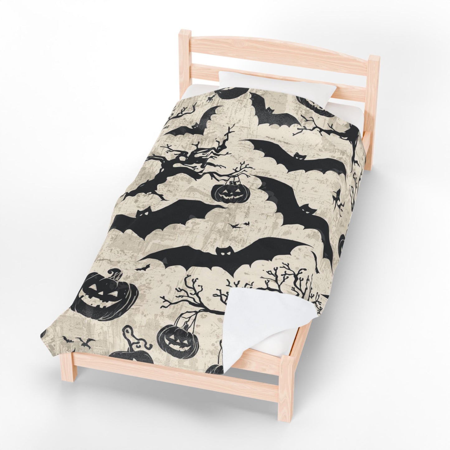 Halloween Velveteen Plush Blanket