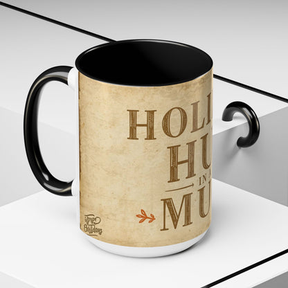 Rustic Holiday Hug Coffee Mug