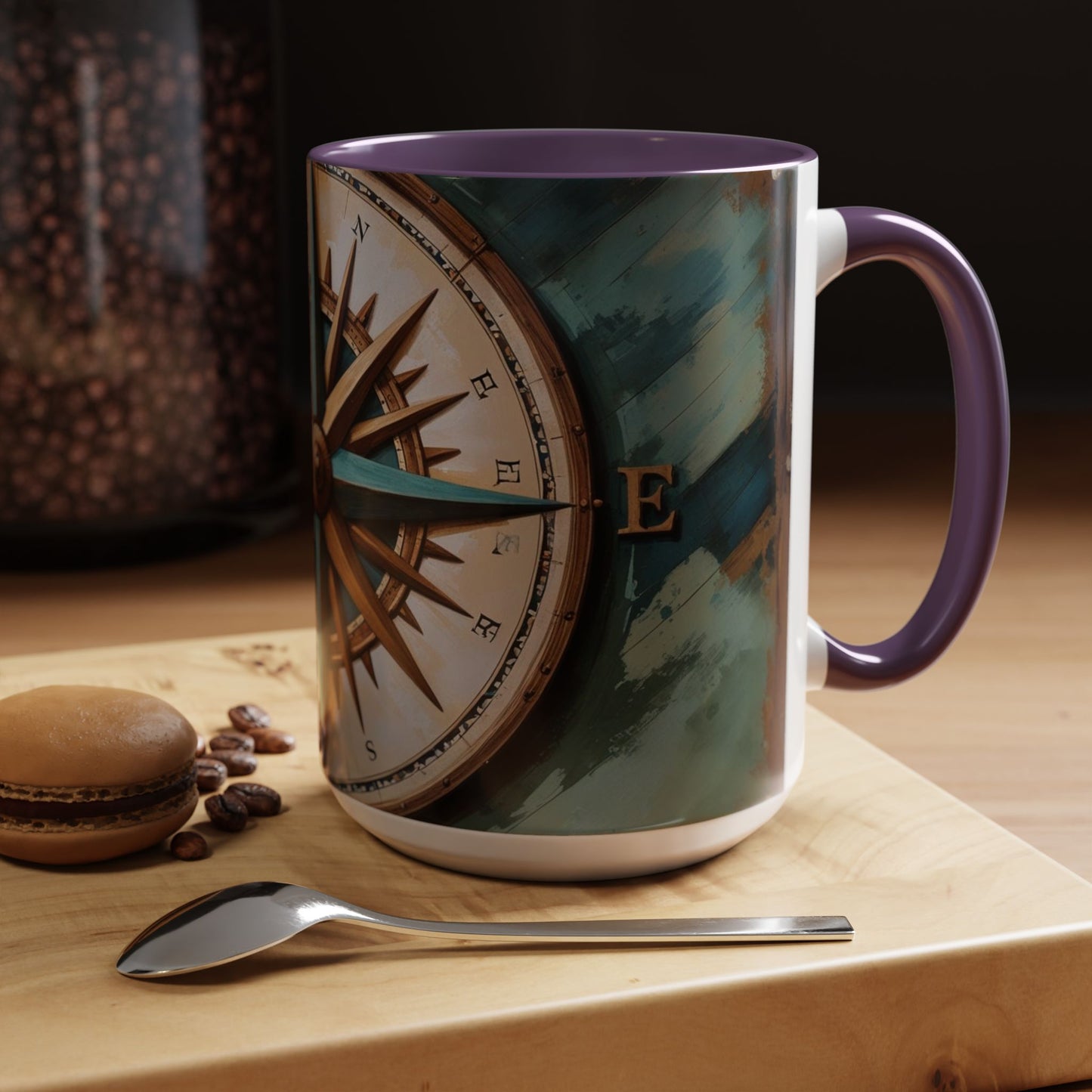 Nautical Compass Mug - Adventure Lover Gift