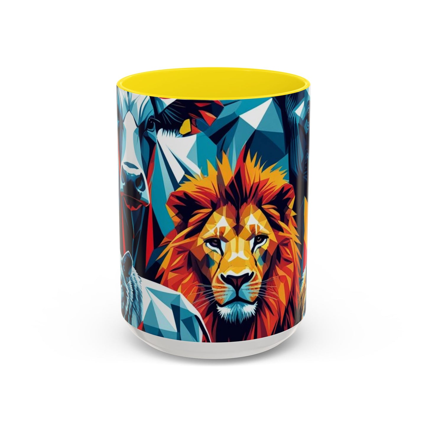 Vibrant Animal Art Coffee Mug - Bold Wildlife Design Gift