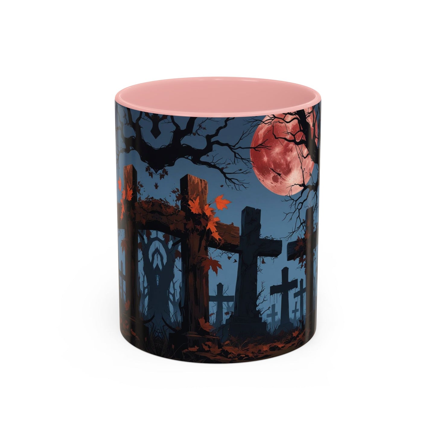 Coffee Mug - Gothic Cemetery | Spooky Halloween Decor, Nightmare Gift