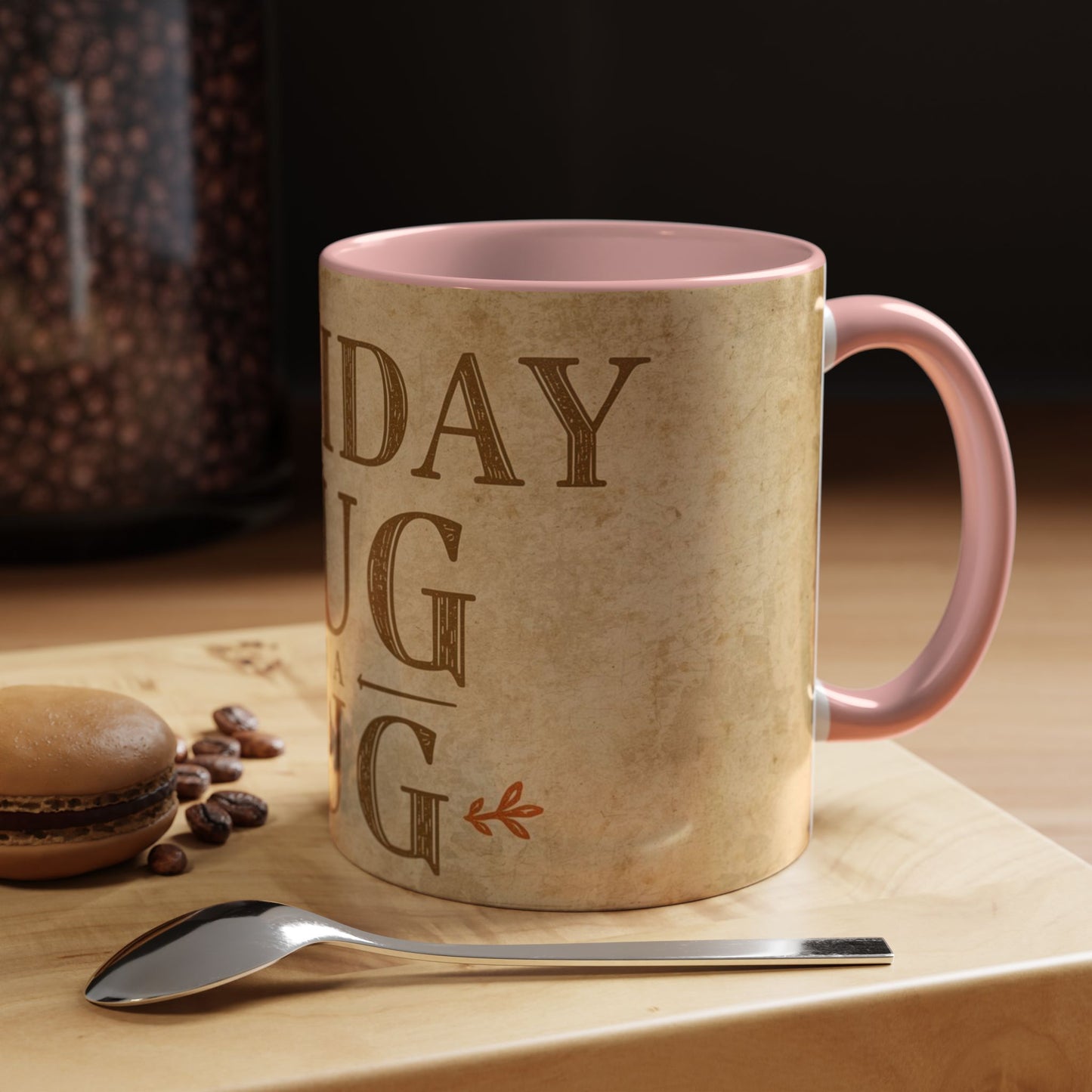 Rustic Holiday Hug Coffee Mug