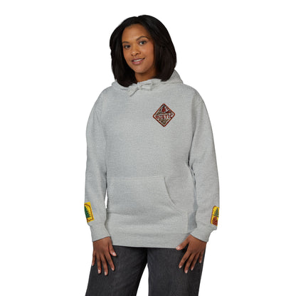Cozy Rustic Graphic Hoodie - Unisex Fleece Pullover