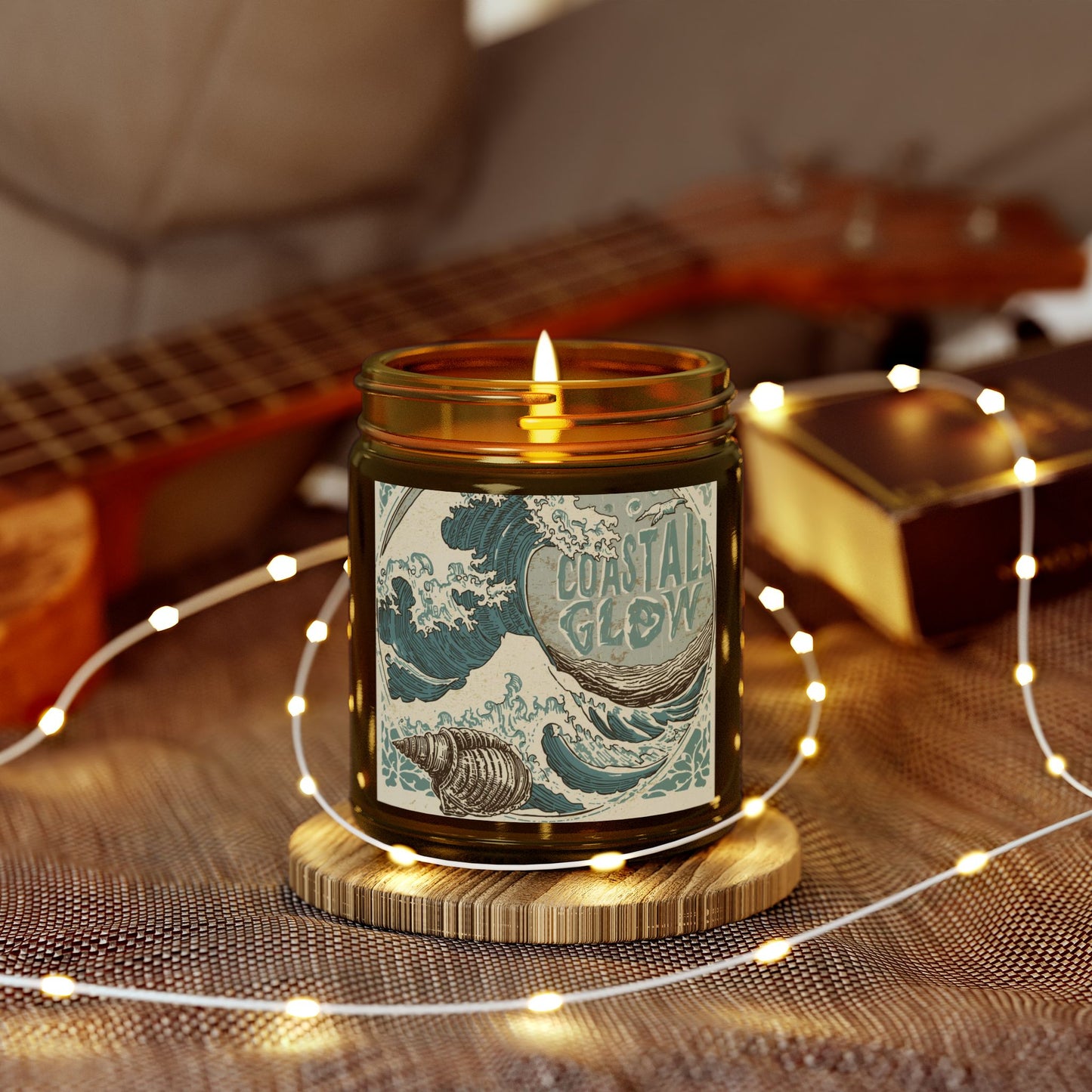 Rustic Coastal Glow Scented Candles