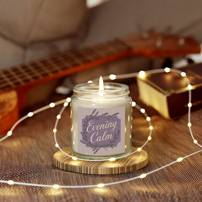 Relaxing Evening Calm - Coconut Apricot Wax Scented Candle