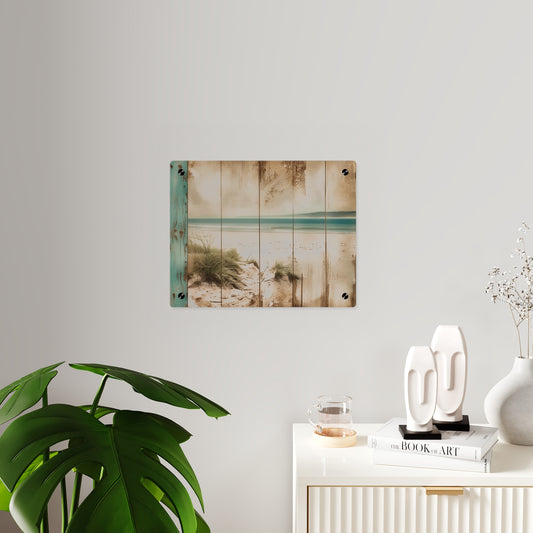 Ocean Serenity Acrylic Wall Art – Coastal Home Decor Piece