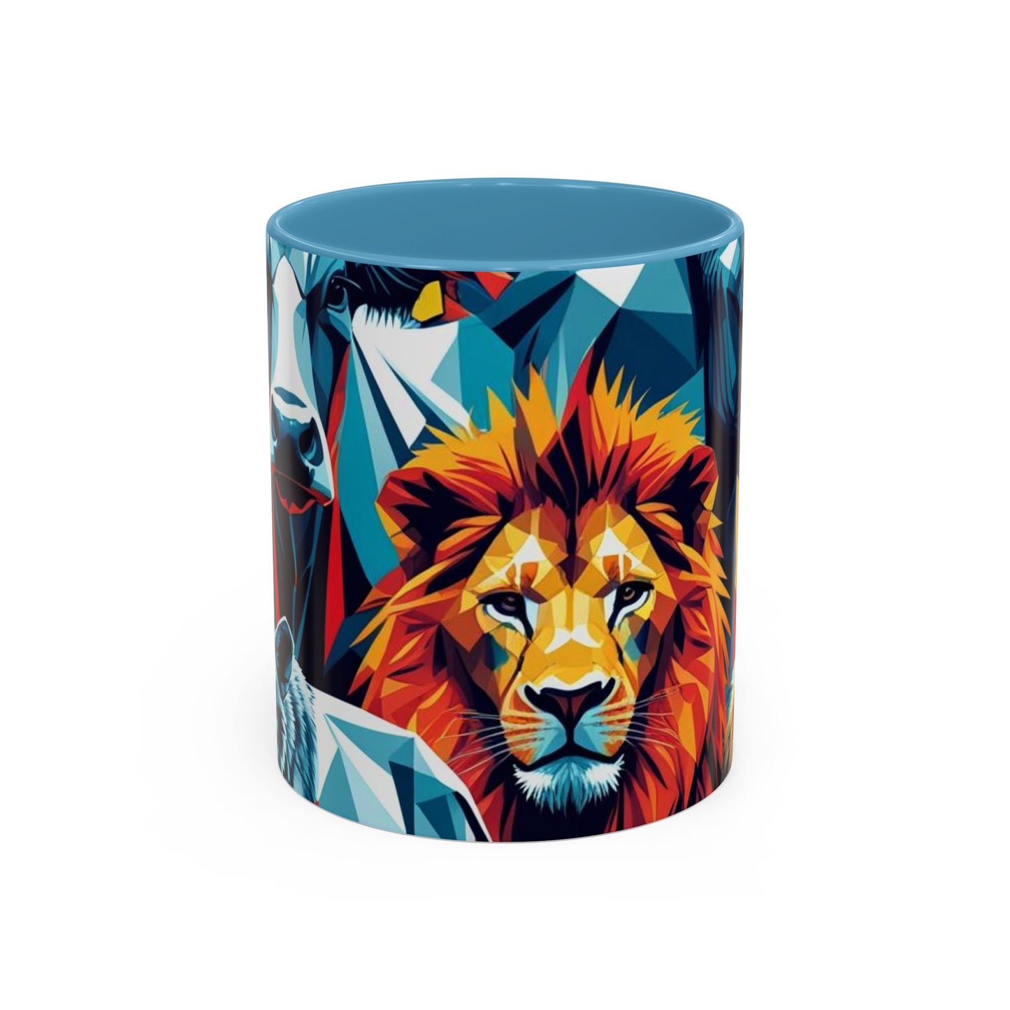 Vibrant Animal Art Coffee Mug - Bold Wildlife Design Gift