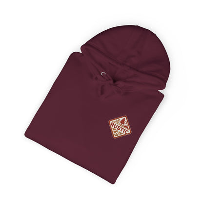 Cozy Rustic Graphic Hoodie - Unisex Fleece Pullover