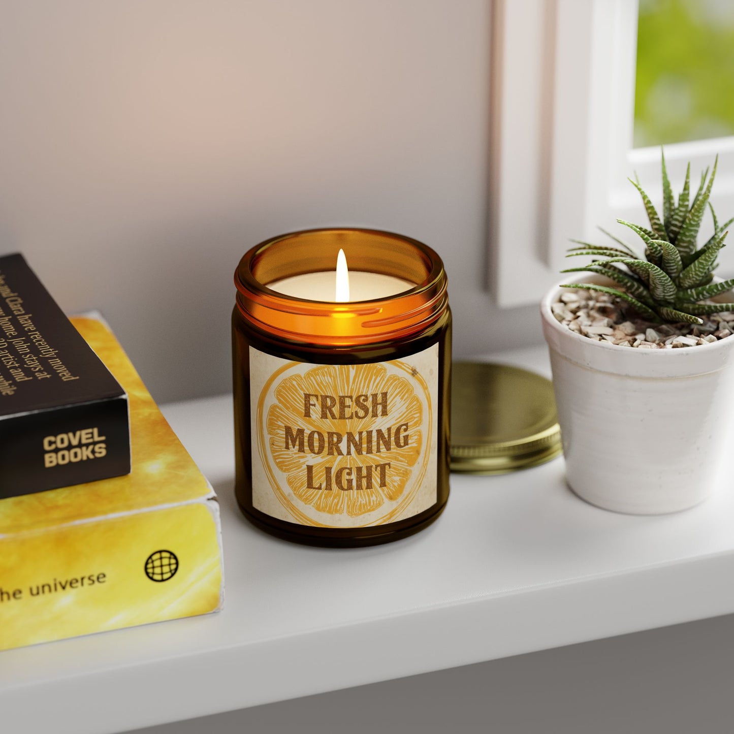 Citrus Rustic Touch Scented Candle