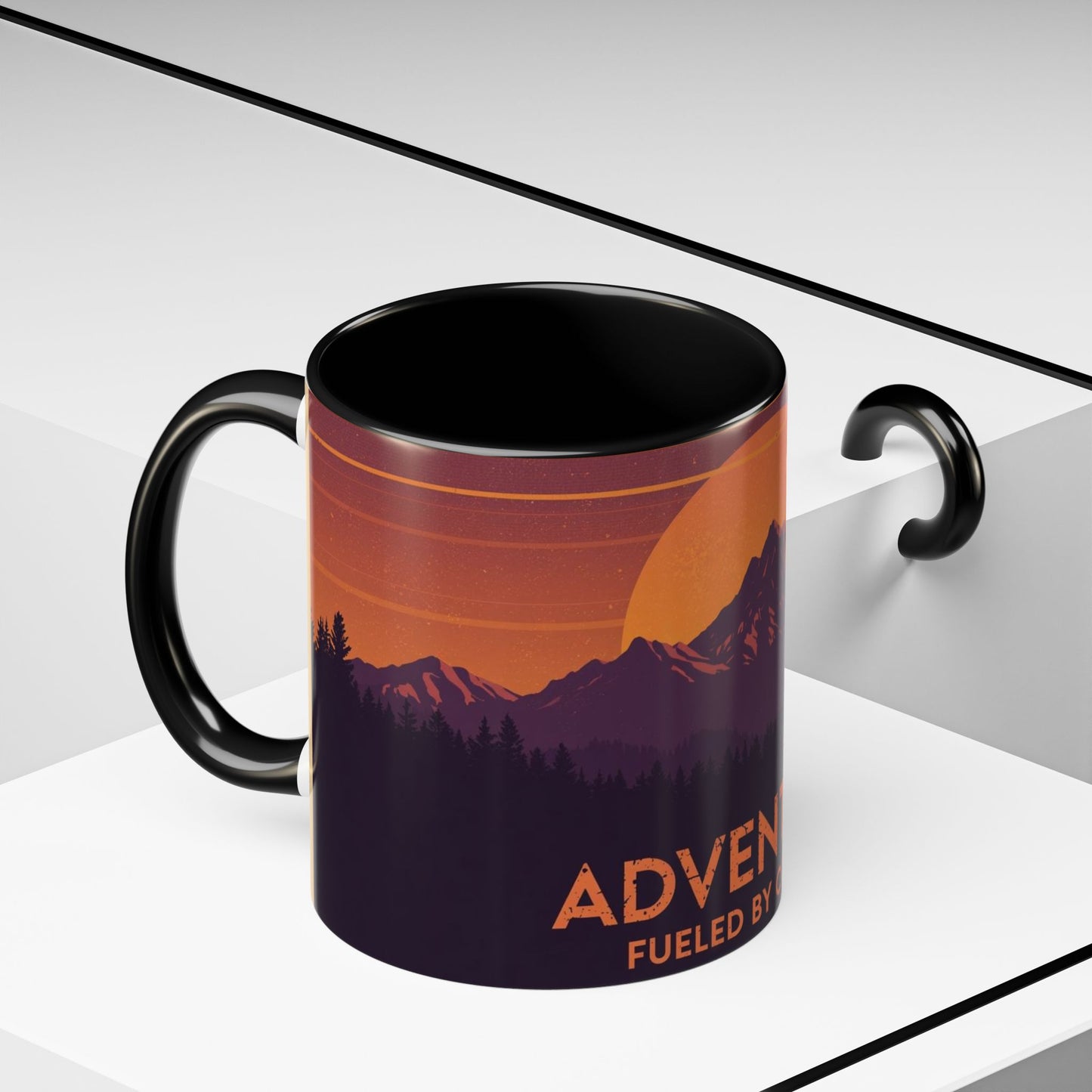Adventure Coffee Mug - Fueled by Coffee