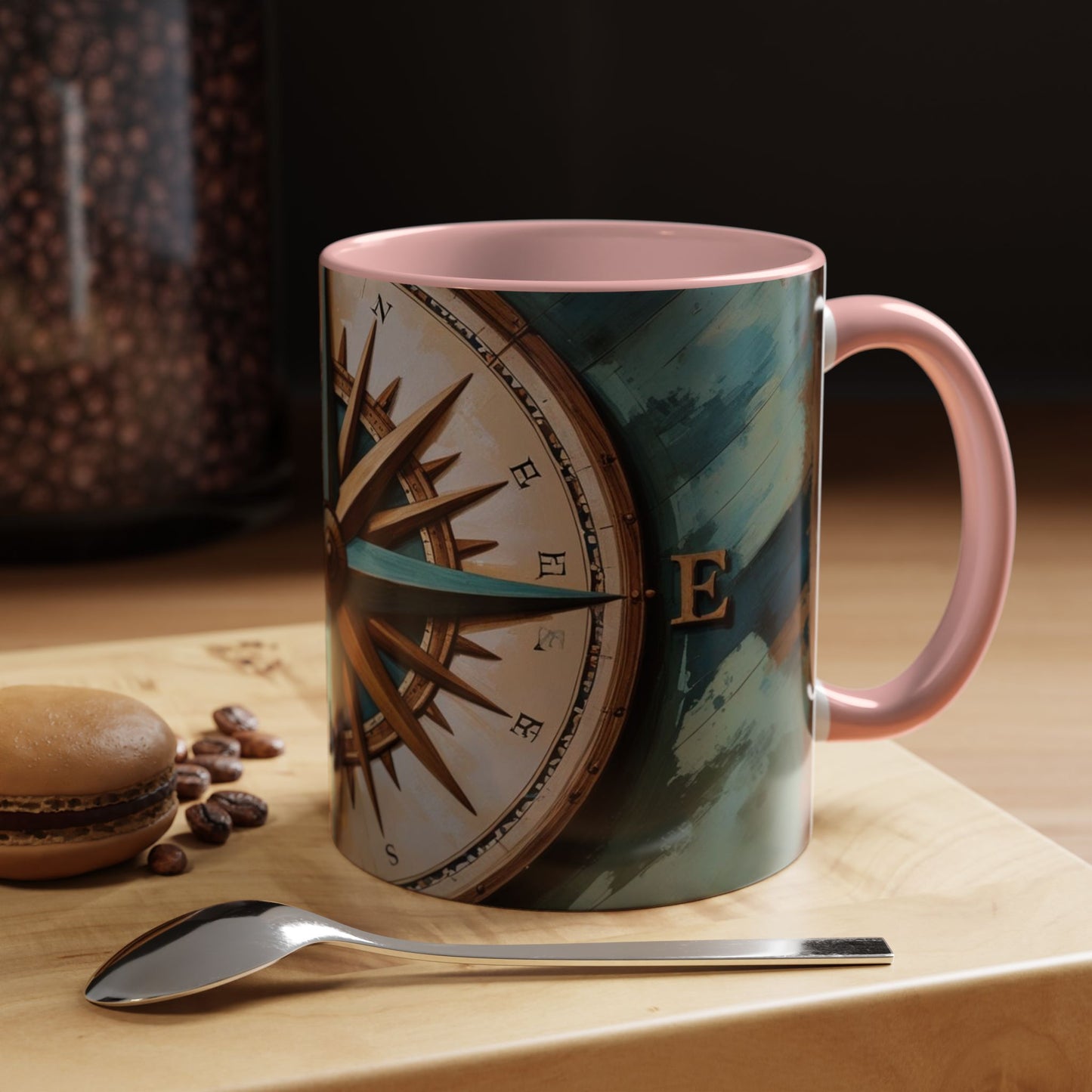 Nautical Compass Mug - Adventure Lover Gift