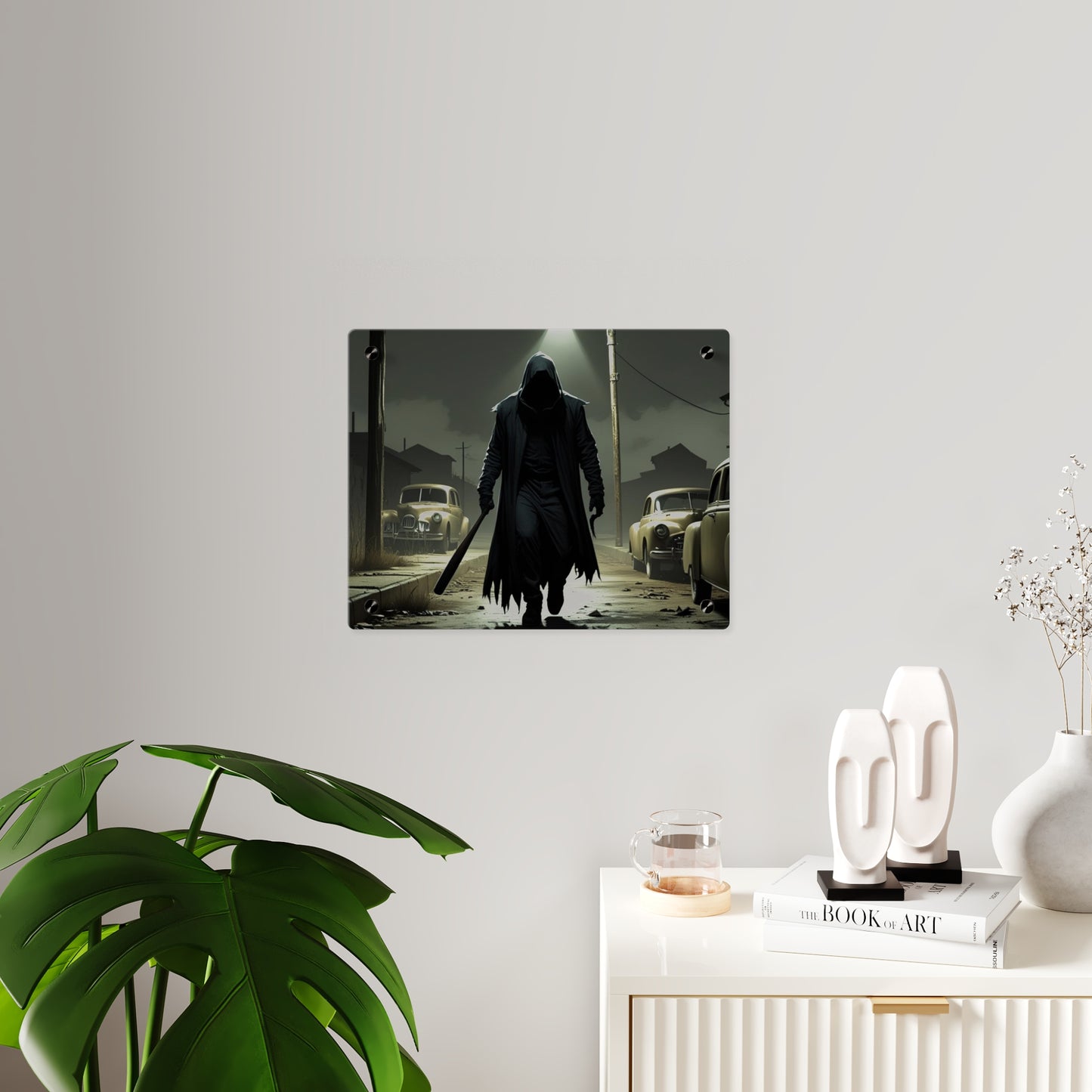 Acrylic Wall Art Panels - Purge Themed Halloween Decor