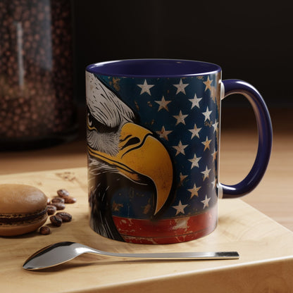 Coffee Mug Patriotic Eagle American Memorial Day Cup